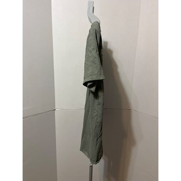 Calvin Klein Jeans Men’s Olive Green Crewneck T-Shirt Logo Tee Size L - Picture 8 of 8